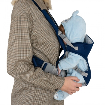 Рюкзак кенгуру для ребенка Baby Carrier Синий-2
