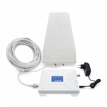 Усилитель сигнала Power Signal 900/2100 mHz (для 2G, 3G) 70 dBi, кабель 15 м., комплект-1