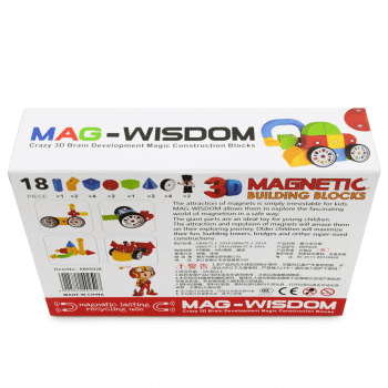 Магнитный конструктор MAG-WISDOM 18 деталей (KBQ-18)-4