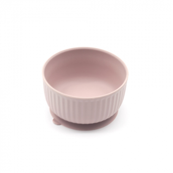 Силиконовый набор детской посуды Pixi розовый-4