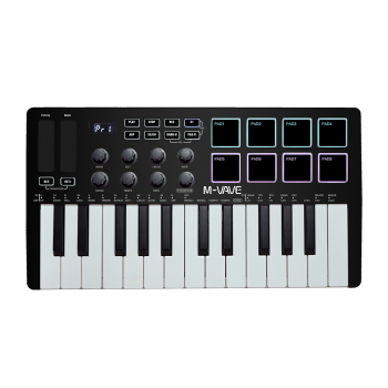 MIDI-клавиатура M-VAVE SMK-25 (25 клавиш) черная-1