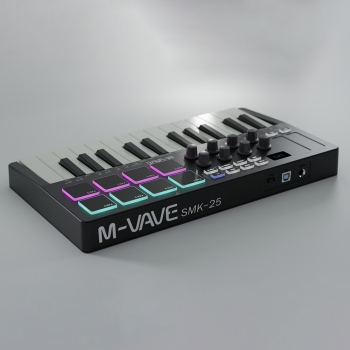 MIDI-клавиатура M-VAVE SMK-25 (25 клавиш) черная-4