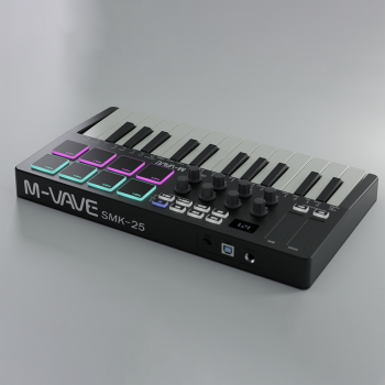 MIDI-клавиатура M-VAVE SMK-25 (25 клавиш) черная-2