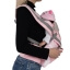 Эрго рюкзак кенгуру для ребенка Aiebao Розовый-3
