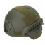 Тактический шлем ABS Mich зеленый-2