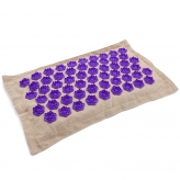 Массажная акупунктурная подушка (квадратная) EcoRelax, фиолетовый-1