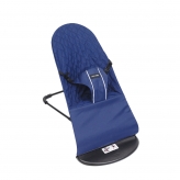 Кресло-шезлонг для новорожденных (цвет синий)-1